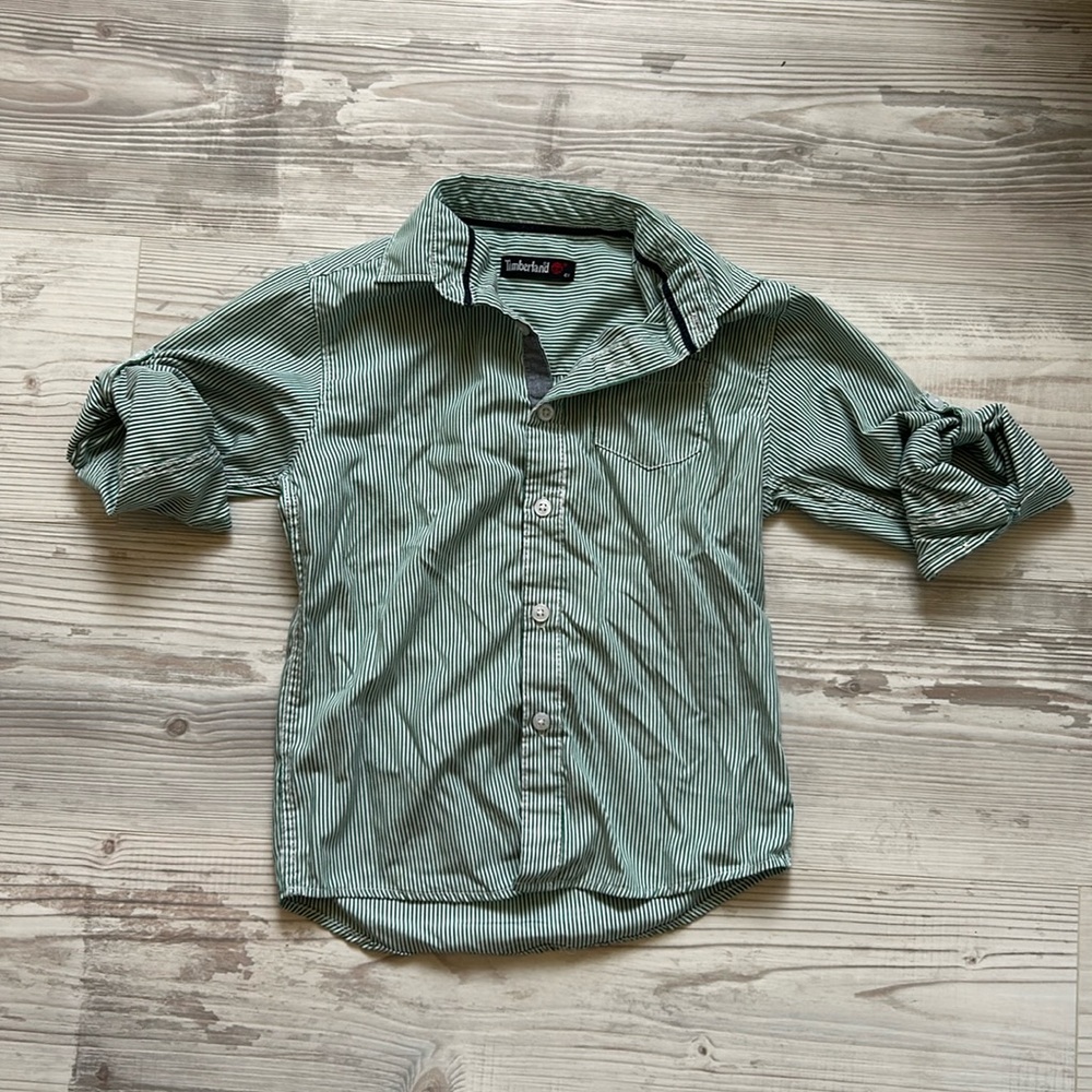 Timberland Boys Button Down, 4Y